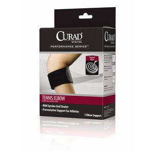 CURAD + Tennis Elbow Compression Support Strap + Universal size