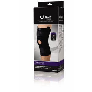 CURAD + U-Shaped Hinged Knee Support, Medium , CVS