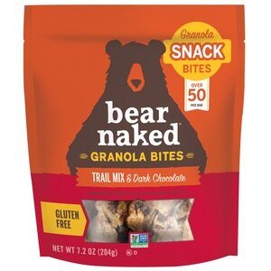Bear Naked Granola Bites, Trail Mix & Dark Chocolate, 7.2 OZ