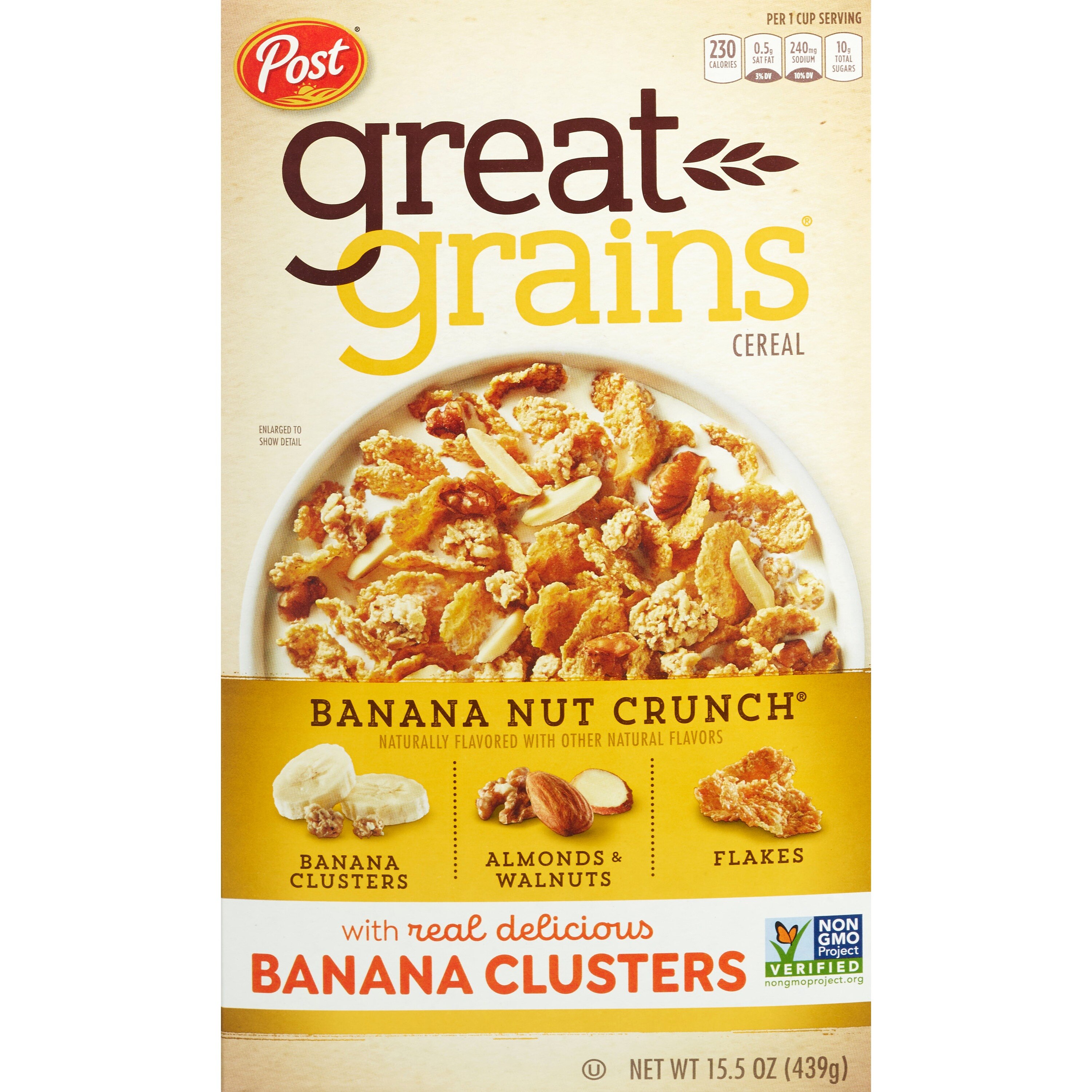 Post Great Grains Great Grains Banan Nut Crunch, 15.5 Oz , CVS