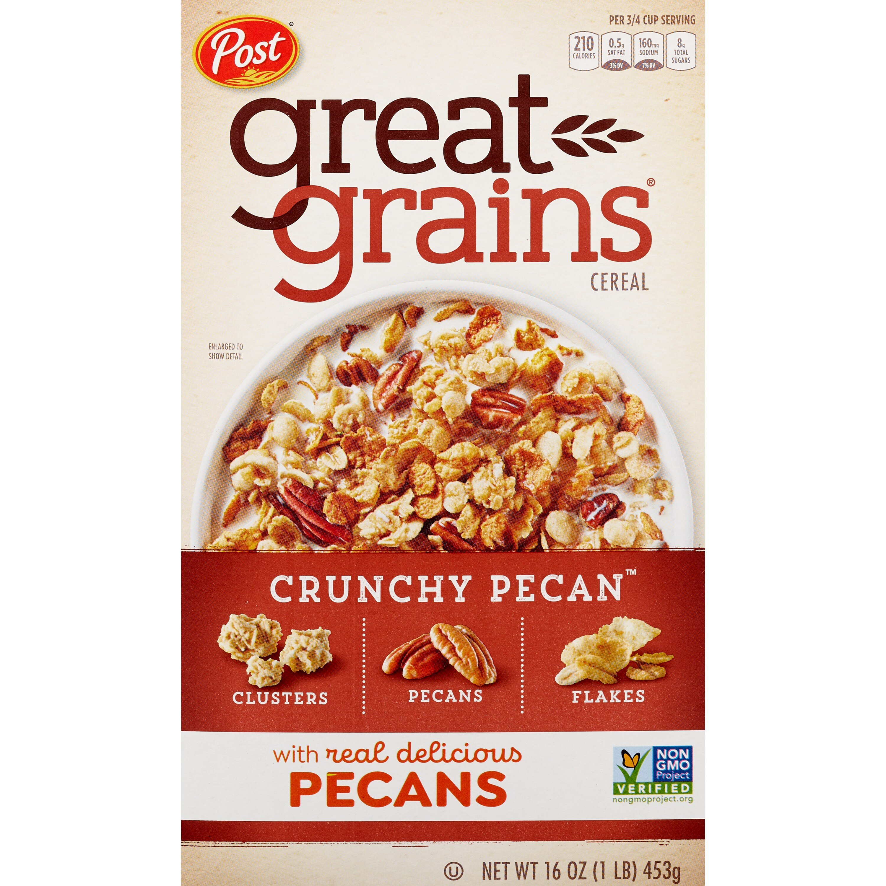 Post Great Grains Great Grains Crunchy Pecan Cereal, 16 Oz , CVS