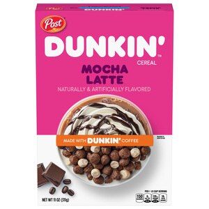 Dunkin' Mocha Latte Cereal, 11 OZ
