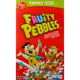 Post Fruity Pebbles Cereal Family Size, 19.5 oz, thumbnail image 1 of 3