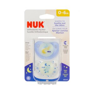 Nuk Pacifiers Silicone Size 1 Assorted Colors