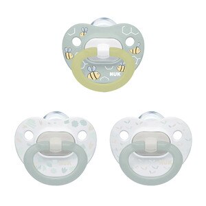 NUK Orthodontic Pacifier Value Pack,0-6 Months, 3CT