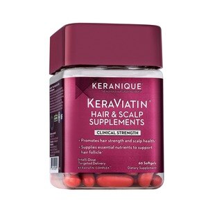  Keranique KeraViatin Clinical Strength Hair & Scalp Supplements, 60CT 