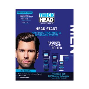  Thick Head 3-Piece Hair Loss Treatment & Regrowth System 