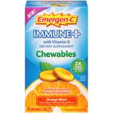 Emergen-C Immune+ with Vitamin D Chewable Tablets, 14 CT, thumbnail image 1 of 5