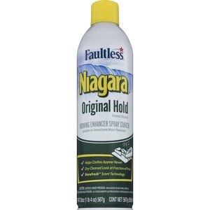 Niagara Spray Starch (22 Oz, 6 Pack) Trigger Pump Liquid Starch