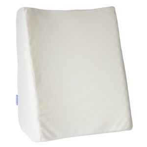 Bluestone Dual Position Wedge with White Terry Cloth Zippered Cover