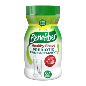 Benefiber Healthy Shape Prebiotic Fiber Supplement Powder, 17.6 Oz - 67DOSE , CVS