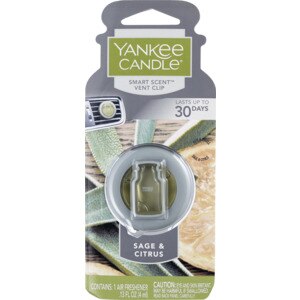 Yankee Candle Smart Scent Vent Clip Air Freshener, Sage & Citrus , CVS