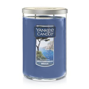 Yankee Candle Mediterranean Breeze Perfect Pillar Candle, 12 OZ