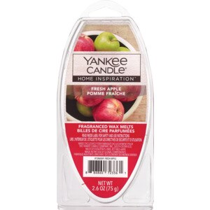 Yankee Candle Fresh Apple Fragranced Wax Melts, 6 CT