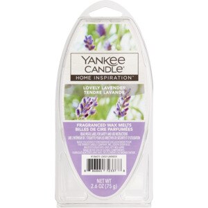 Yankee Candle Lovely Lavender Fragranced Wax Melts, 6 CT