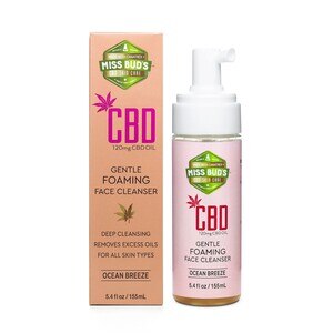 Miss Bud's CBD Gentle Foaming Face Cleanser, 5.4 OZ - State Restrictions Apply