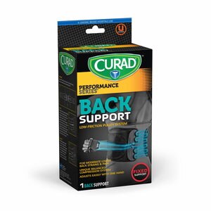  CURAD + Back Support w/ Low-friction pulley 