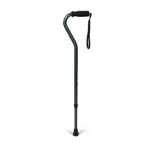 Medline Offset Handle Fashion Cane, Houndstooth , CVS