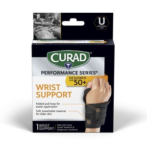 Curad Performance Series - Soporte de muñeca para mayores de 50