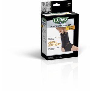 CURAD + Neoprene Ankle Support with open heel + Open heel