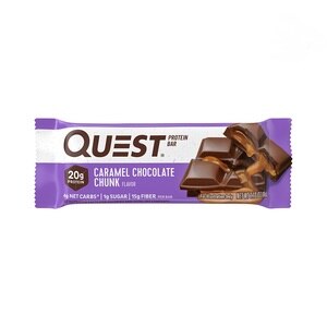 Quest Nutrition Caramel Chocolate Chunk Protein Bar, 2.12 OZ