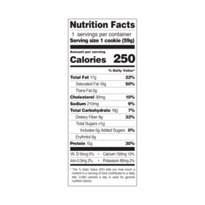 Quest Nutrition Chocolate Chip Protein Cookie High Protein Low Carb Gluten Free Soy Free Single Cvs Pharmacy