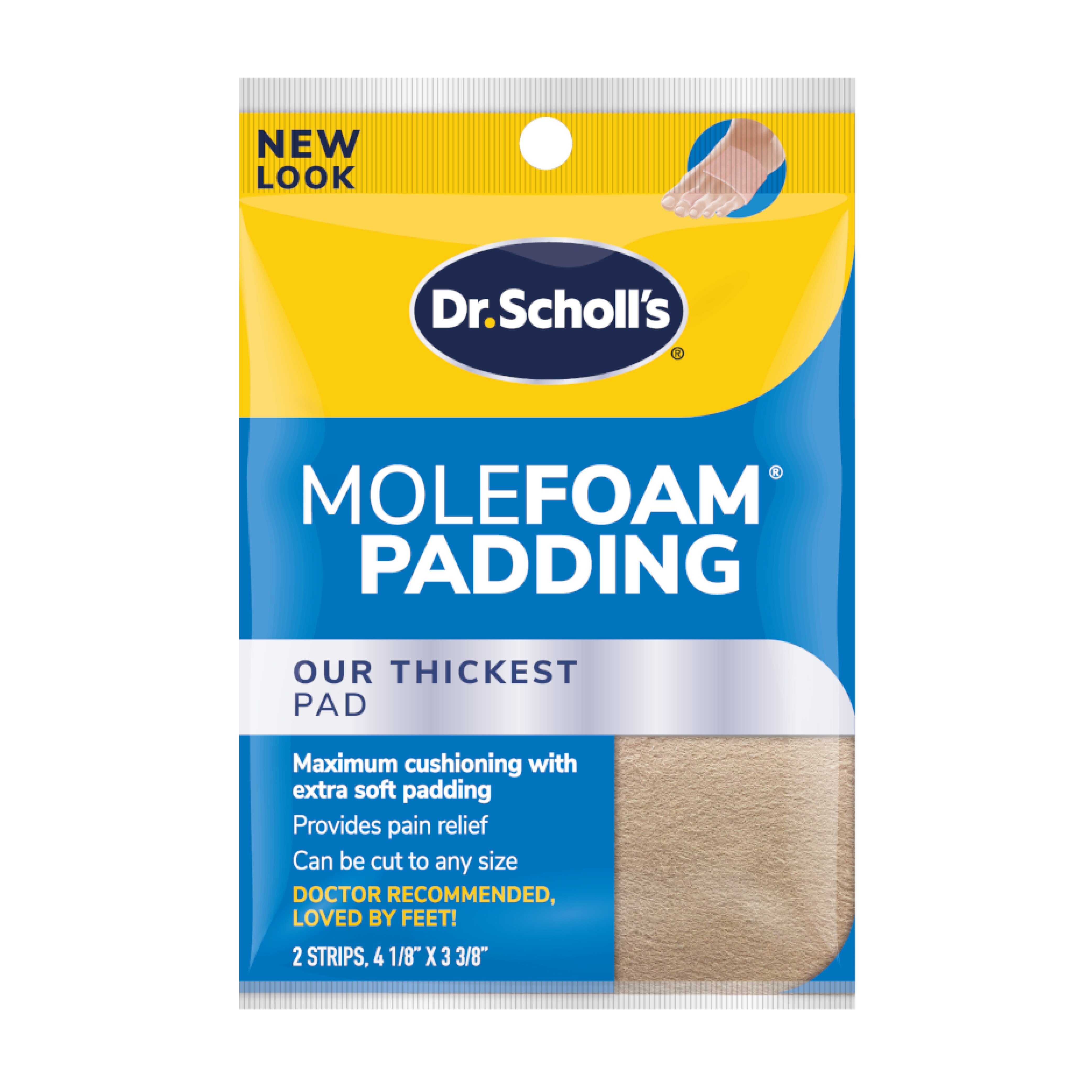 Dr Scholl's Dr. Scholl's Molefoam Padding Strips, 2 Ct , CVS