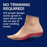 Dr. Scholl’s® Custom Fit® Orthotics 3/4 Length Inserts, CF 410, Insoles Fit Men & Womens Shoes, thumbnail image 3 of 11