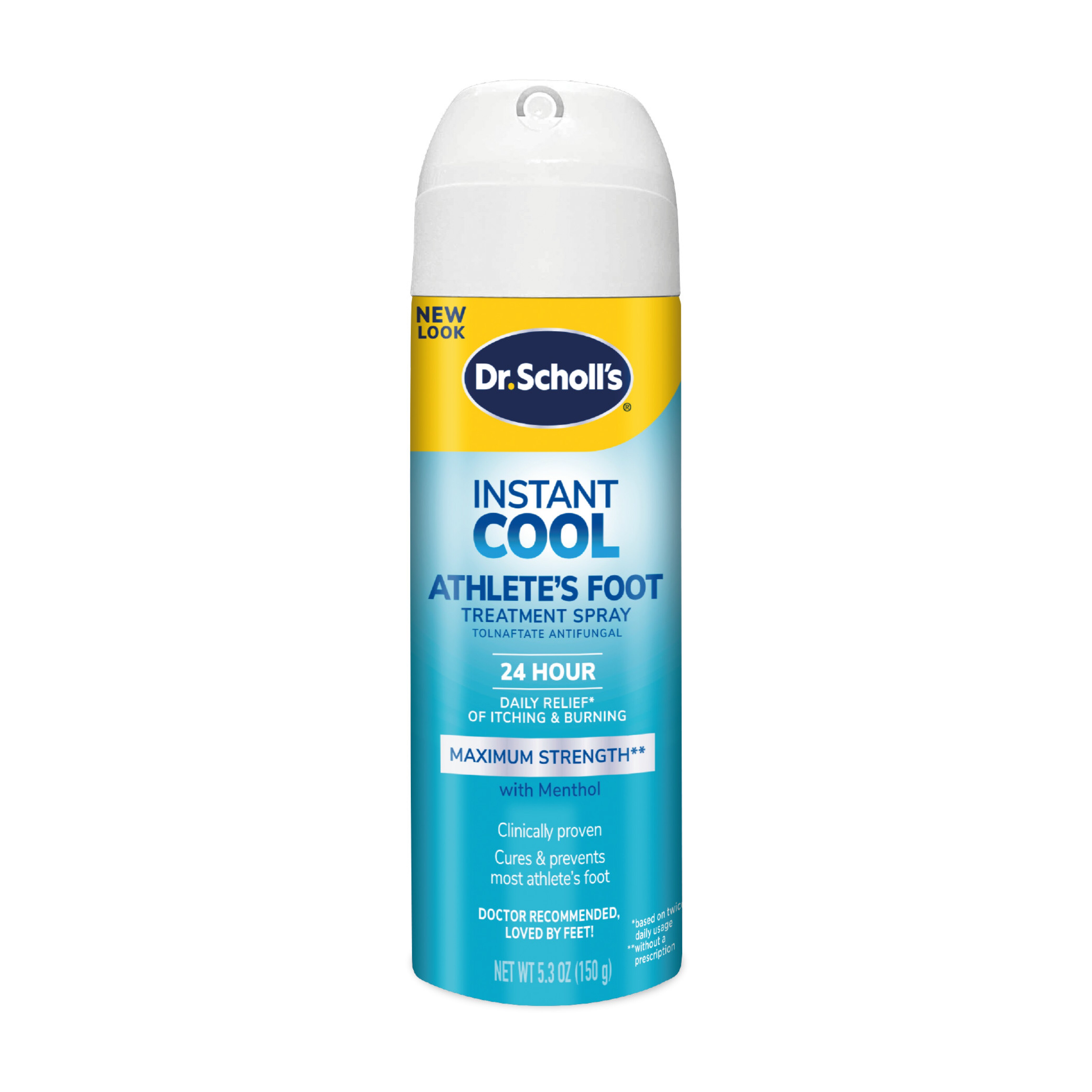 Dr. Scholl's Instant Cool Athlete's Foot Treatment Spray, 5.3 OZ
