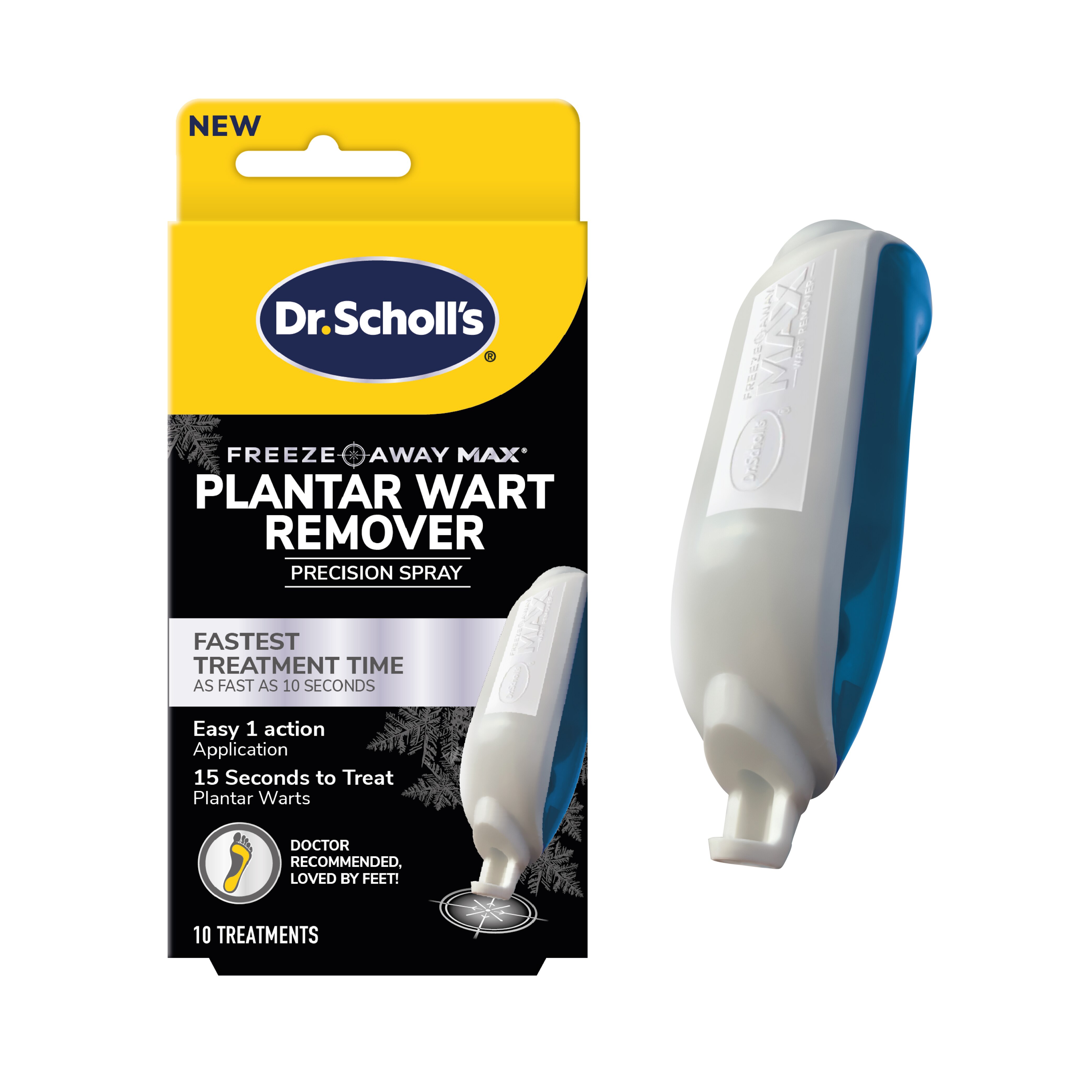 Dr Scholl's Dr. Scholl's Freeze Away Max Plantar Wart Remover, 10 Ct , CVS