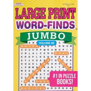 Lot Of 8 Kappa JUMBO Circle Word Search books Word Seek Stockings Easy Read 