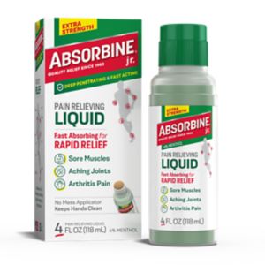 Absorbine Jr Absorbine Plus Jr. Pain Relieving Liquid, 4 FL Oz - 4 Oz , CVS