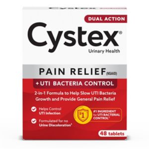 Cystex UTI Pain Relief, Max Strength, 48 Ct , CVS