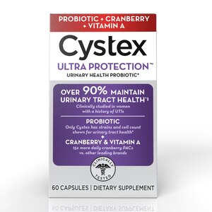 Cystex Ultra Protection, Urinary Health Probiotic, 60 CT