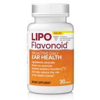 Lipo-Flavonoid Proactive Daily Ear Health Supplement Caplets, 30 CT