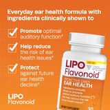 Lipo-Flavonoid Proactive Daily Ear Health Supplement Caplets, 30 CT, thumbnail image 2 of 6