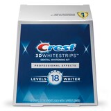 Crest 3D Whitestrips Dental Whitening Kit, Professional Effects, 20 Treatments, thumbnail image 1 of 9