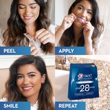 Crest 3D Whitestrips Dental Whitening Kit, Supreme Bright, 21 Treatments, thumbnail image 5 of 9