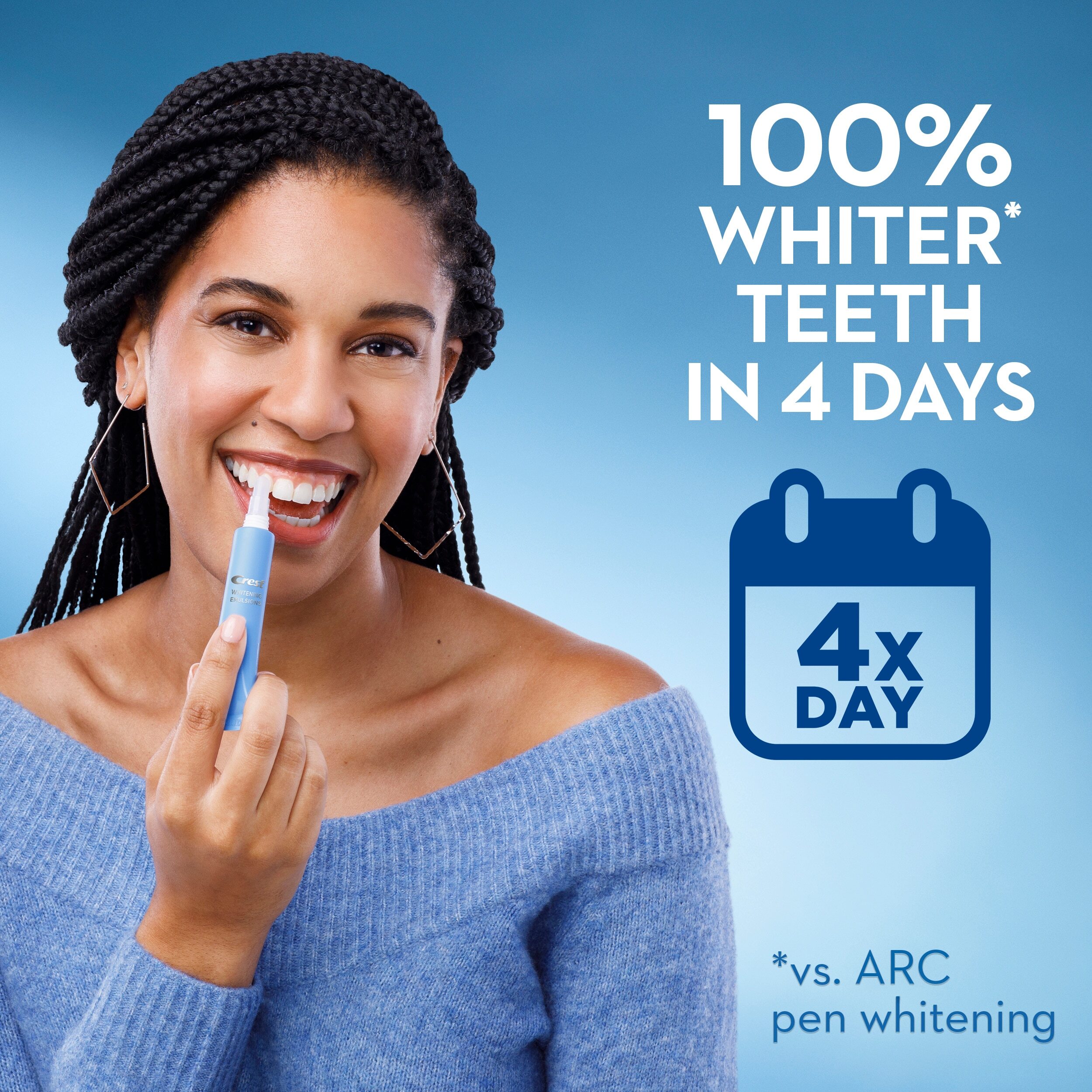 Ja commentator Invloed Crest Whitening Emulsions with Built-In Applicator, On the Go Leave-on  Teeth Whitening Pen Treatment | Pick Up In Store TODAY at CVS