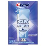 Crest 3D White Daily Whitening Serum, Fresh Mint, 0.88 OZ, thumbnail image 1 of 9
