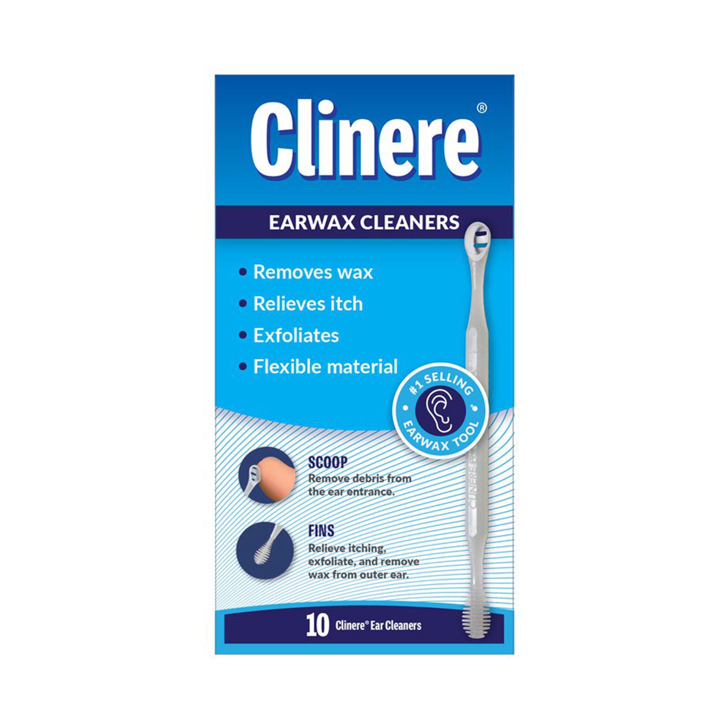 Clinere Earwax Cleaners, 10 Ct , CVS