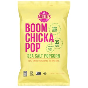 Angie's Boomchickapop Sea Salt Popcorn, 4.8 Oz - 5 Oz , CVS