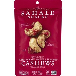 Sahale Snacks, Glazed Nuts - Castañas glaseadas con granada y vainilla