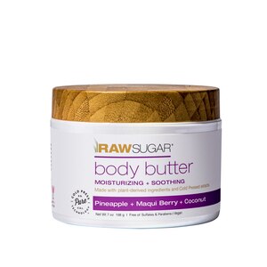 Raw Sugar Living Body Butter, Pineapple + Maqui Berry + Coconut, 7 Oz , CVS