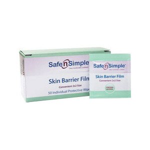 Safe n' Simple Skin Barrier Film - Toallitas, 50 u.