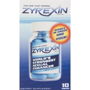  Zyrexin World's Strongest Sexual Enhancer Tablets 
