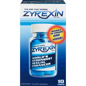 Zyrexin Sexual Enhancer Tablets - 10 CT