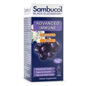 Sambucol Black Elderberry Advanced Immune Syrup