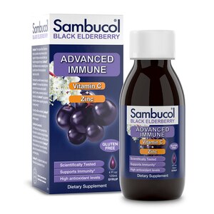 Sambucol Black Elderberry Advanced Immune Syrup