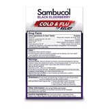 Sambucol Black Elderberry Cold & Flu Relief Tablets, 30 CT, thumbnail image 2 of 8